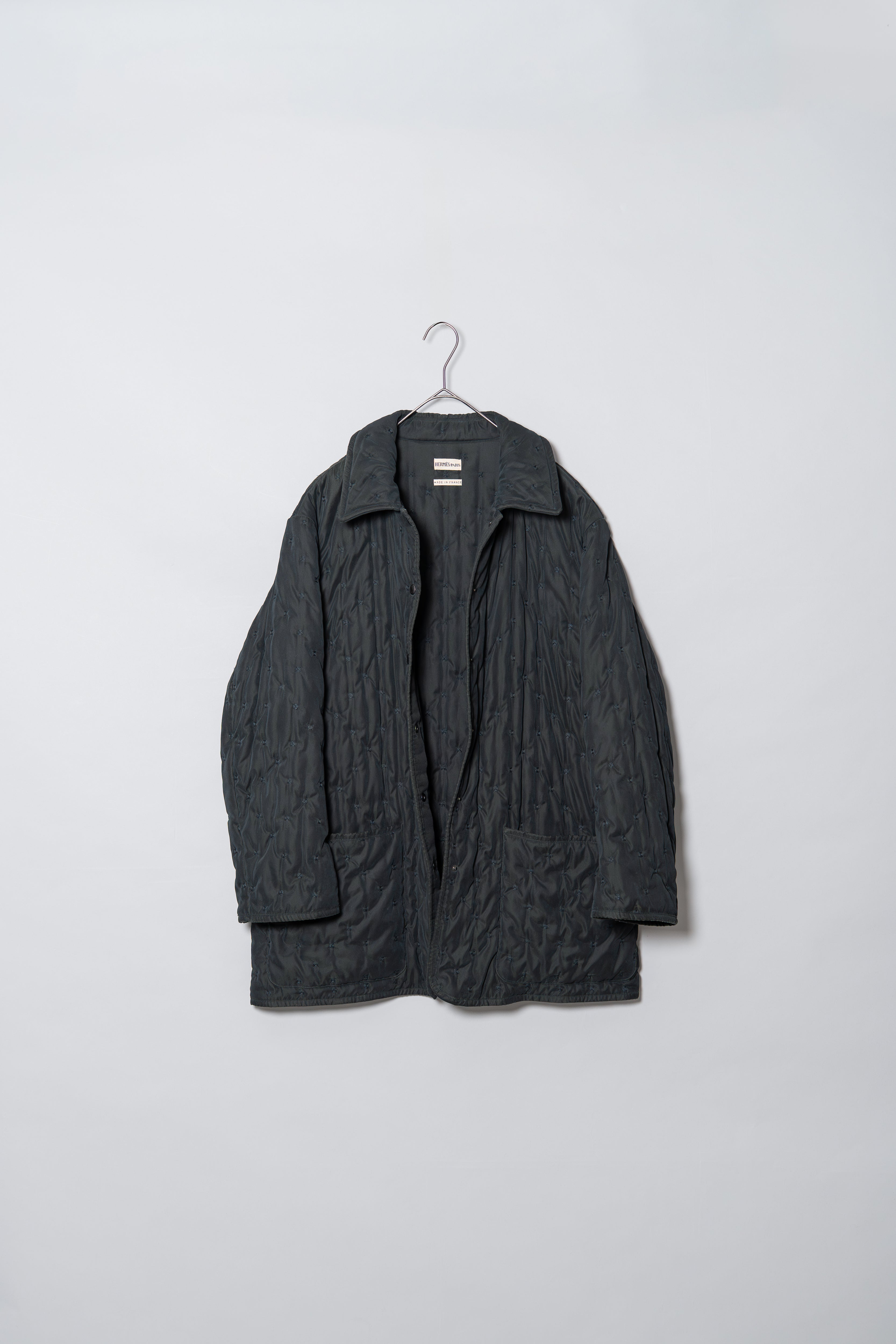 HERMES by Martin margiela Paddock COAT Black 42 – Maison ma Manière