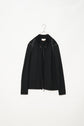 HERMES MADE IN ITARY ELBOW PATCH WOOL DOUBLE ZIP DRIVERS KNIT
