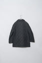 HERMES by Martin margiela Paddock COAT Black 42