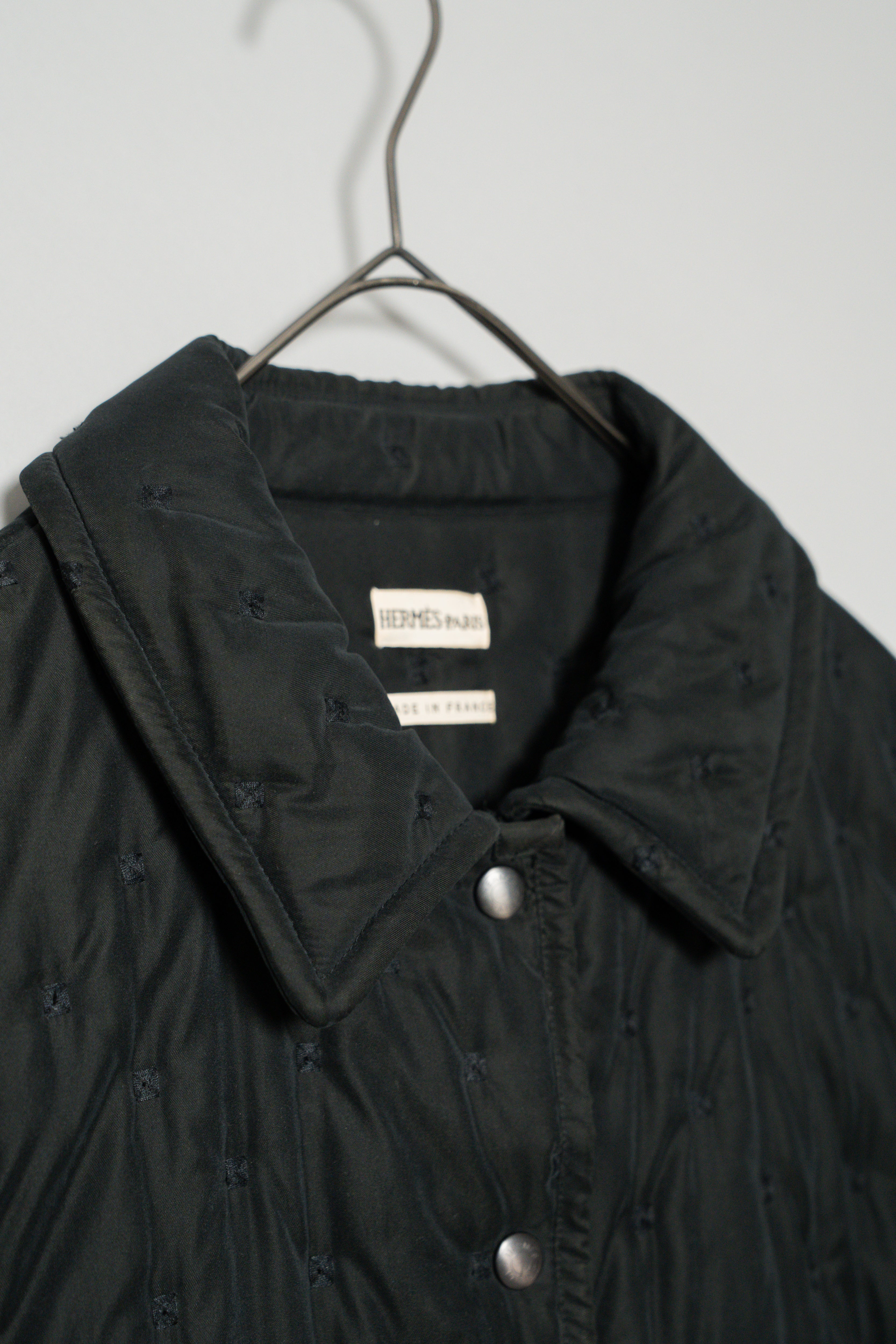 HERMES by Martin margiela Paddock COAT Black 42 – Maison ma Manière