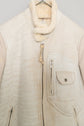 C.P.Company 2006AW Shearling Collar White Leather Jacket