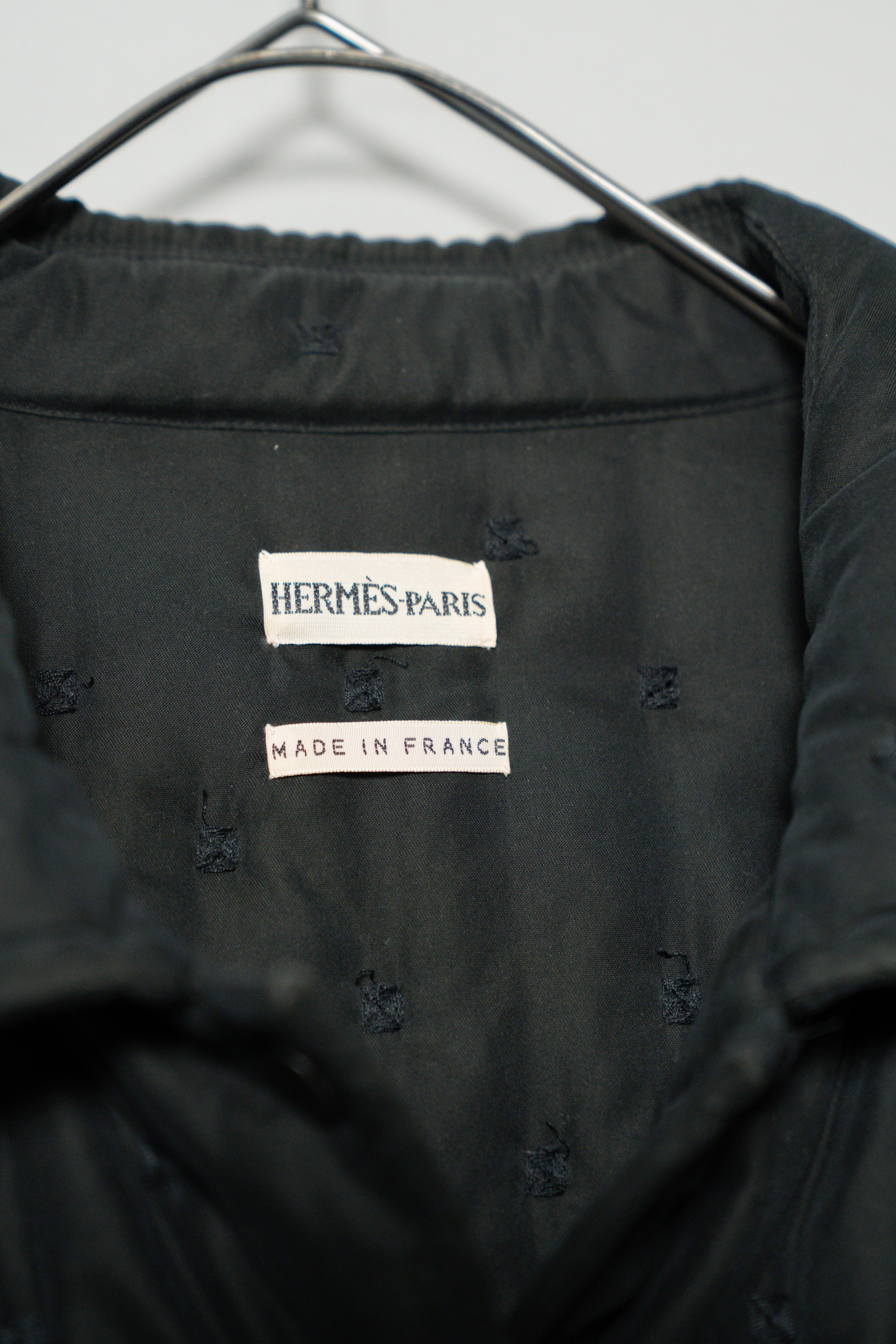 HERMES by Martin margiela Paddock COAT Black 42 – Maison ma Manière