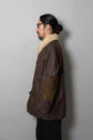 83AW C.P.COMPANY LEATHER HUNTING JACKET