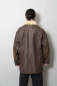 83AW C.P.COMPANY LEATHER HUNTING JACKET