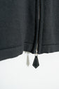 HERMES MADE IN ITARY ELBOW PATCH WOOL DOUBLE ZIP DRIVERS KNIT