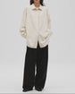 TODAYFUL Soft suede Embroidery Shirts
