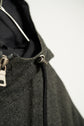 MADE IN ITARY 1998AW PRADA WOOL TWEED LONG COAT