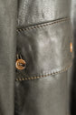 HERMES Leather Flight Jacket