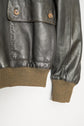 HERMES Leather Flight Jacket