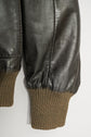 HERMES Leather Flight Jacket