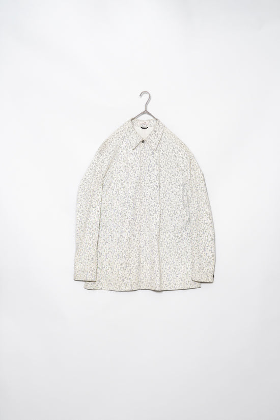 Hermès RENNE REINDEERSKIN H Logo Monogram Leather Shirt