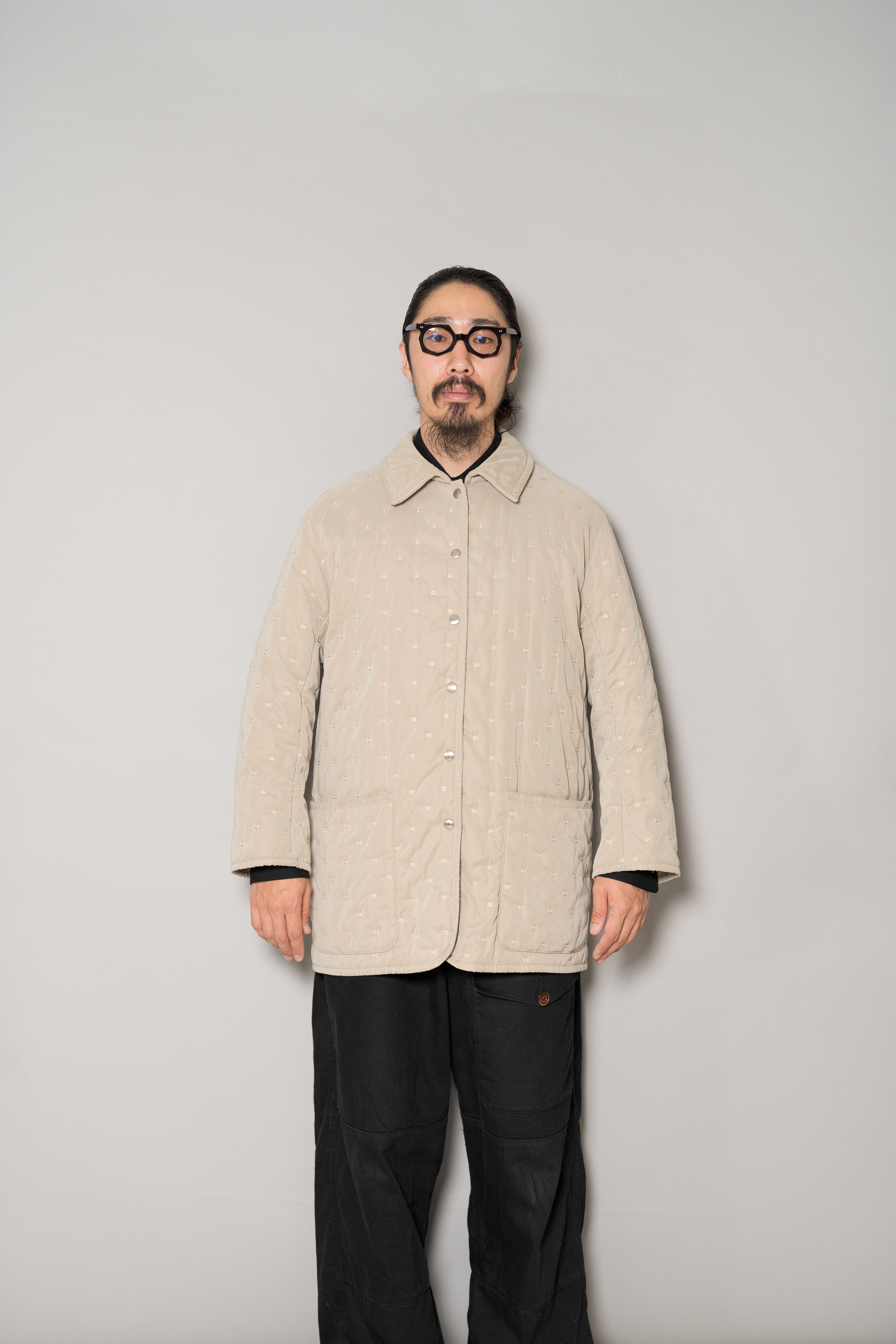 HERMES by Martin margiela Paddock COAT Beige 40 – Maison ma Manière