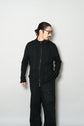 HERMES MADE IN ITARY COTTON WOOL DOUBLE ZIP DRIVERS KNIT