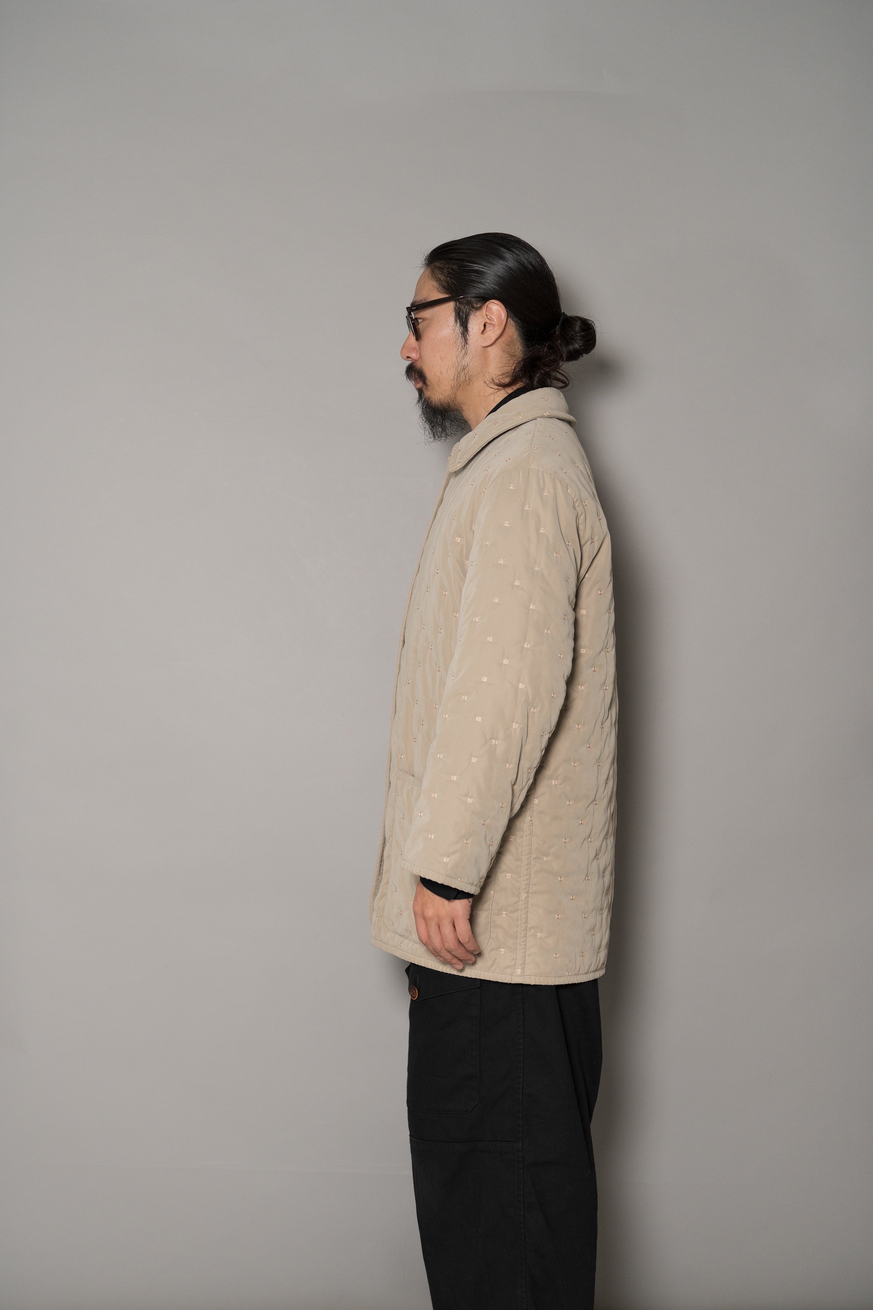 HERMES by Martin margiela Paddock COAT Beige 40 – Maison ma Manière