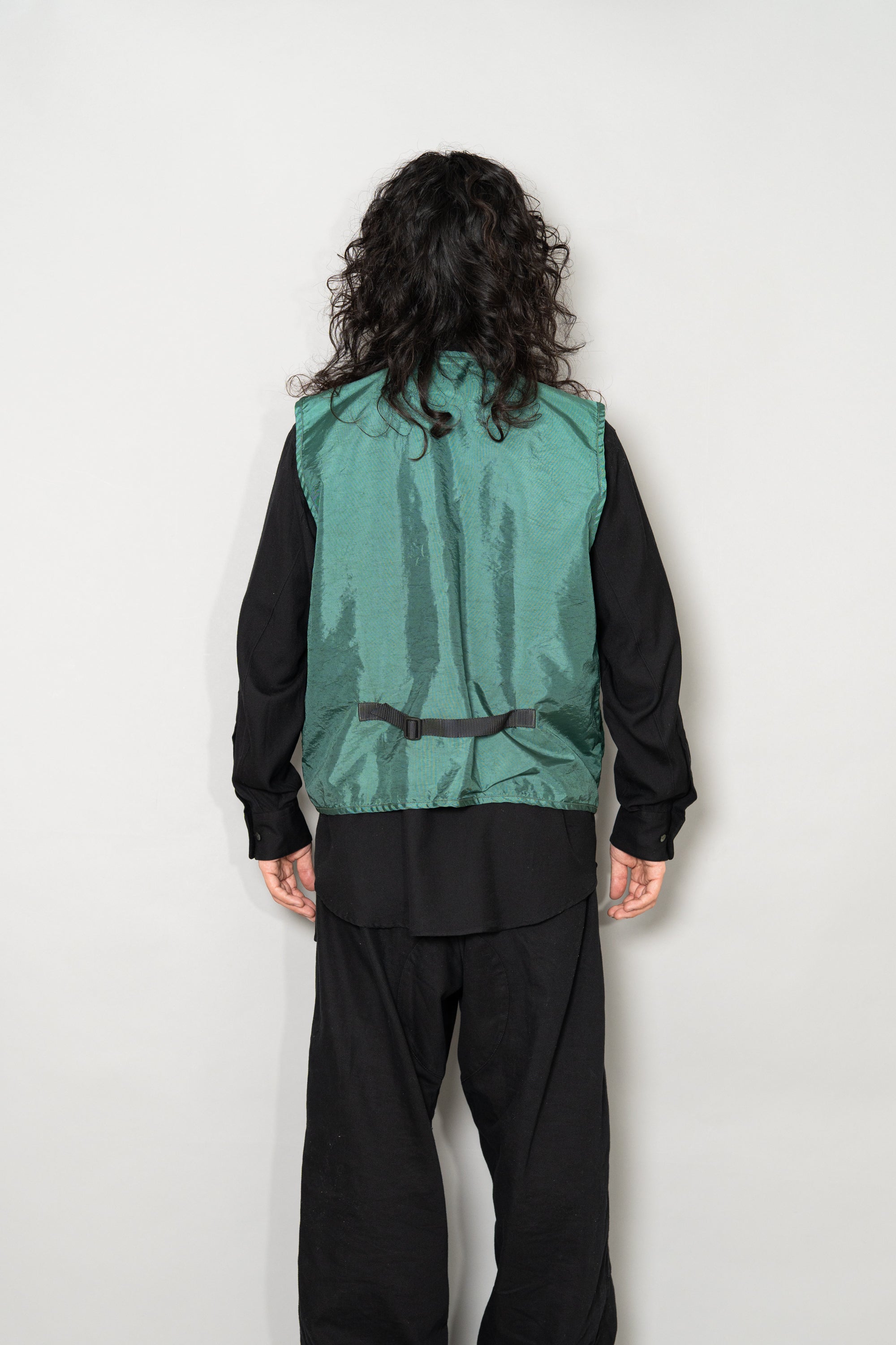 STONE ISLAND 1995 SS EMERALD GREEN FORMULA STEEL VEST – Maison ma