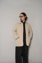 HERMES by Martin margiela Paddock COAT Beige 40