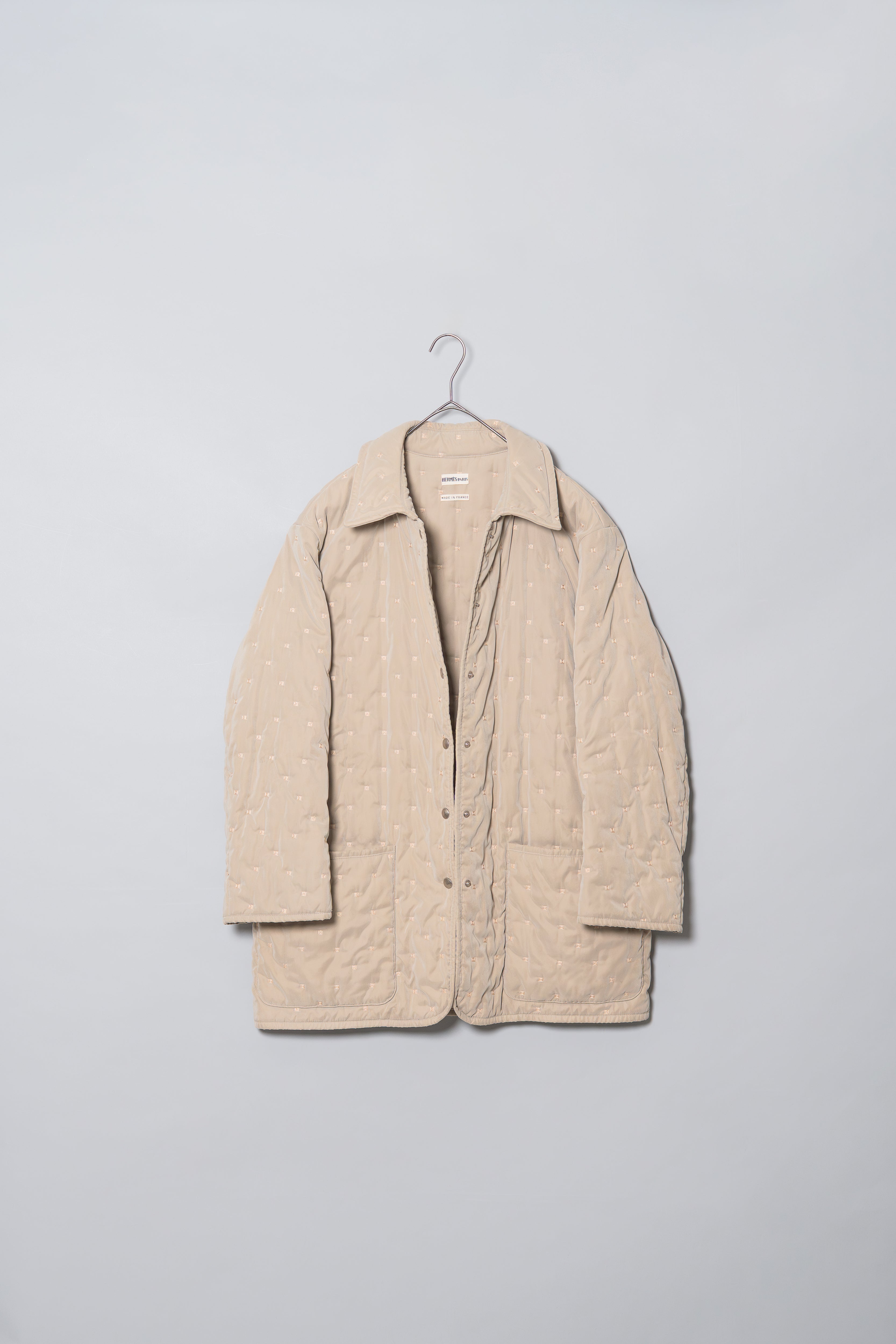 HERMES by Martin margiela Paddock COAT Beige 40 – Maison ma Manière