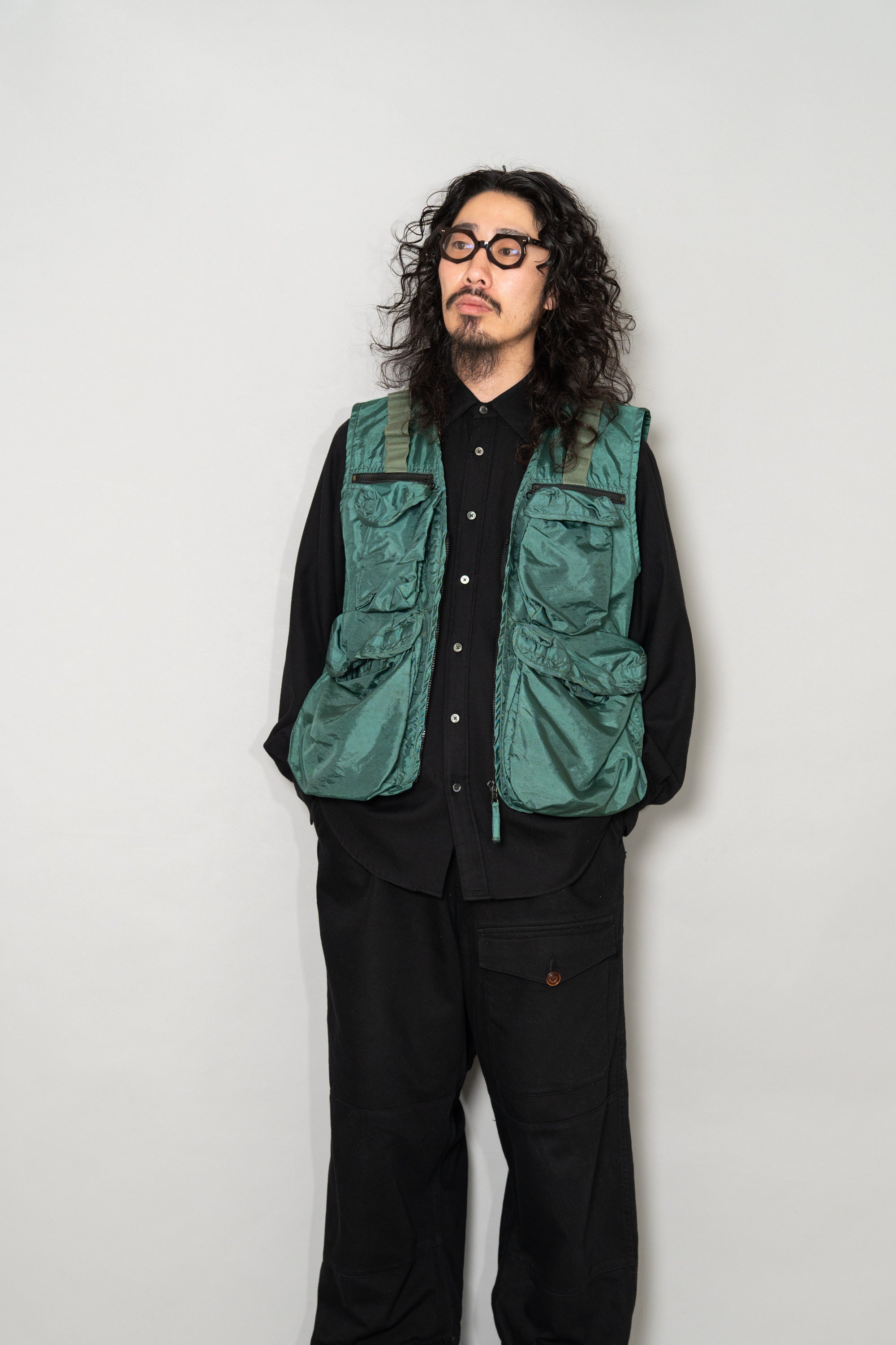 STONE ISLAND 1995 SS EMERALD GREEN FORMULA STEEL VEST – Maison ma