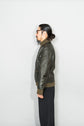 HERMES Leather Flight Jacket