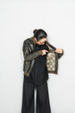 HERMES Leather Flight Jacket