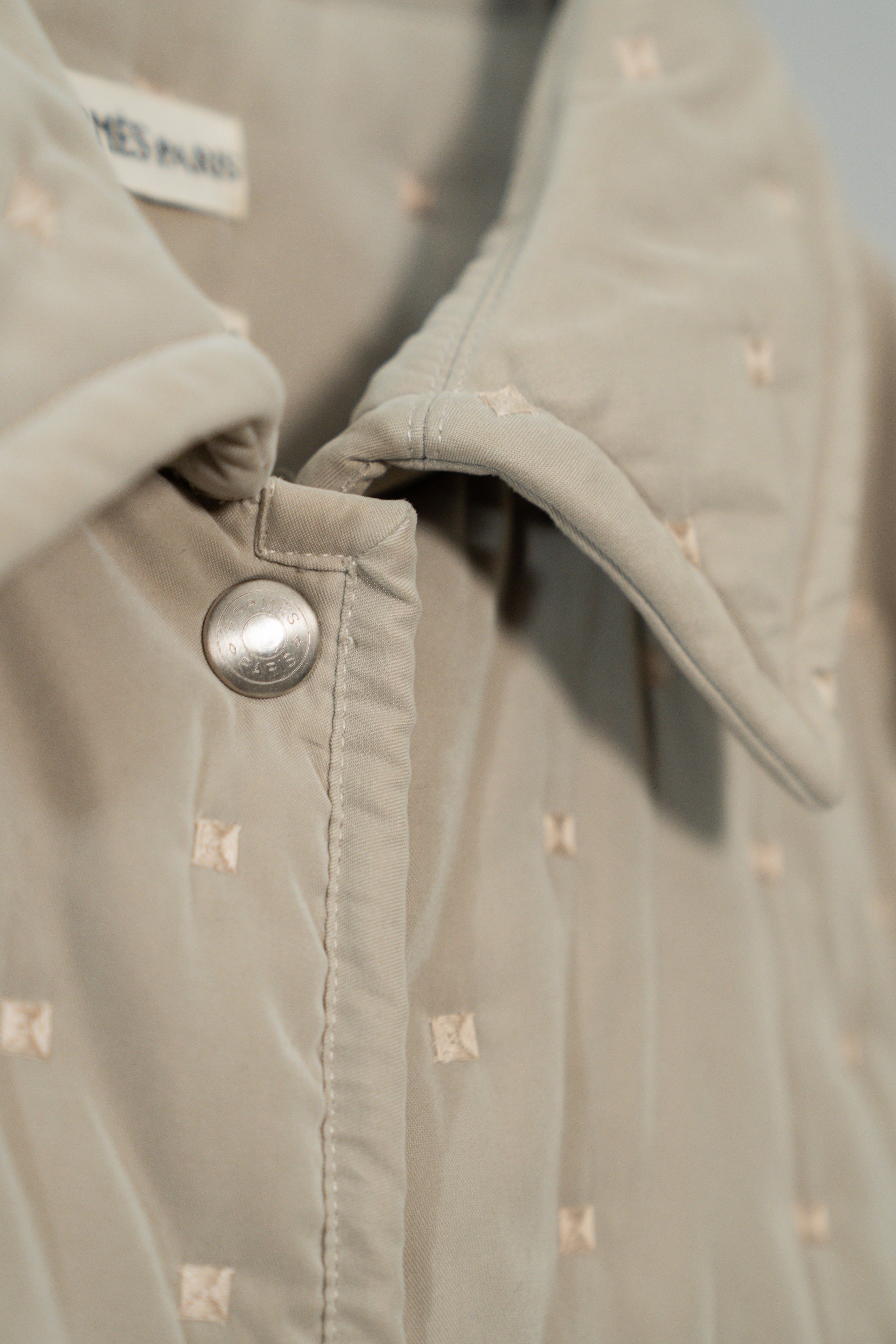 HERMES by Martin margiela Paddock COAT Beige 40 – Maison ma Manière