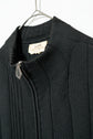 HERMES MADE IN ITARY COTTON WOOL DOUBLE ZIP DRIVERS KNIT