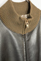 HERMES Leather Flight Jacket