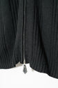 HERMES MADE IN ITARY COTTON WOOL DOUBLE ZIP DRIVERS KNIT