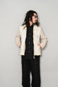 C.P.Company 2006AW Shearling Collar White Leather Jacket