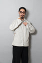 HERMES L.Gray Zip Nylon Jacket