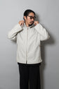 HERMES L.Gray Zip Nylon Jacket