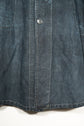 40’s French Vintage AU MOLINEL Indigo Linen Maquignon Coat