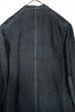40’s French Vintage AU MOLINEL Indigo Linen Maquignon Coat
