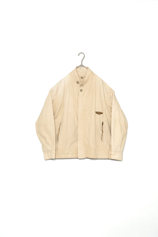 Made in ITALY GIORGIO ARMANI COTTON FLIGHT JACKET WITH CHINSTRAP