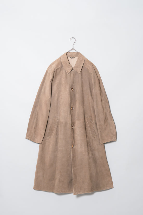 Hermès RENNE REINDEERSKIN  Leather Long Coat