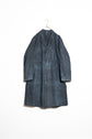 40’s French Vintage AU MOLINEL Indigo Linen Maquignon Coat