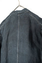 40’s French Vintage AU MOLINEL Indigo Linen Maquignon Coat