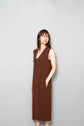 HERMES by Martin margiela Sleeveless Silk Dress