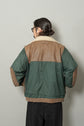 1990s GOANNA Leather & Nylon Boa Aviator Jacket