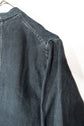 40’s French Vintage AU MOLINEL Indigo Linen Maquignon Coat