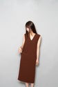 HERMES by Martin margiela Sleeveless Silk Dress