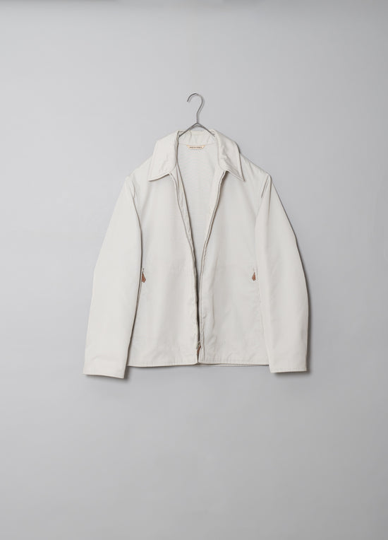 HERMES L.Gray Zip Nylon Jacket