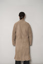 Hermès RENNE REINDEERSKIN  Leather Long Coat