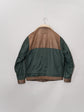 1990s GOANNA Leather & Nylon Boa Aviator Jacket