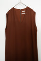 HERMES by Martin margiela Sleeveless Silk Dress