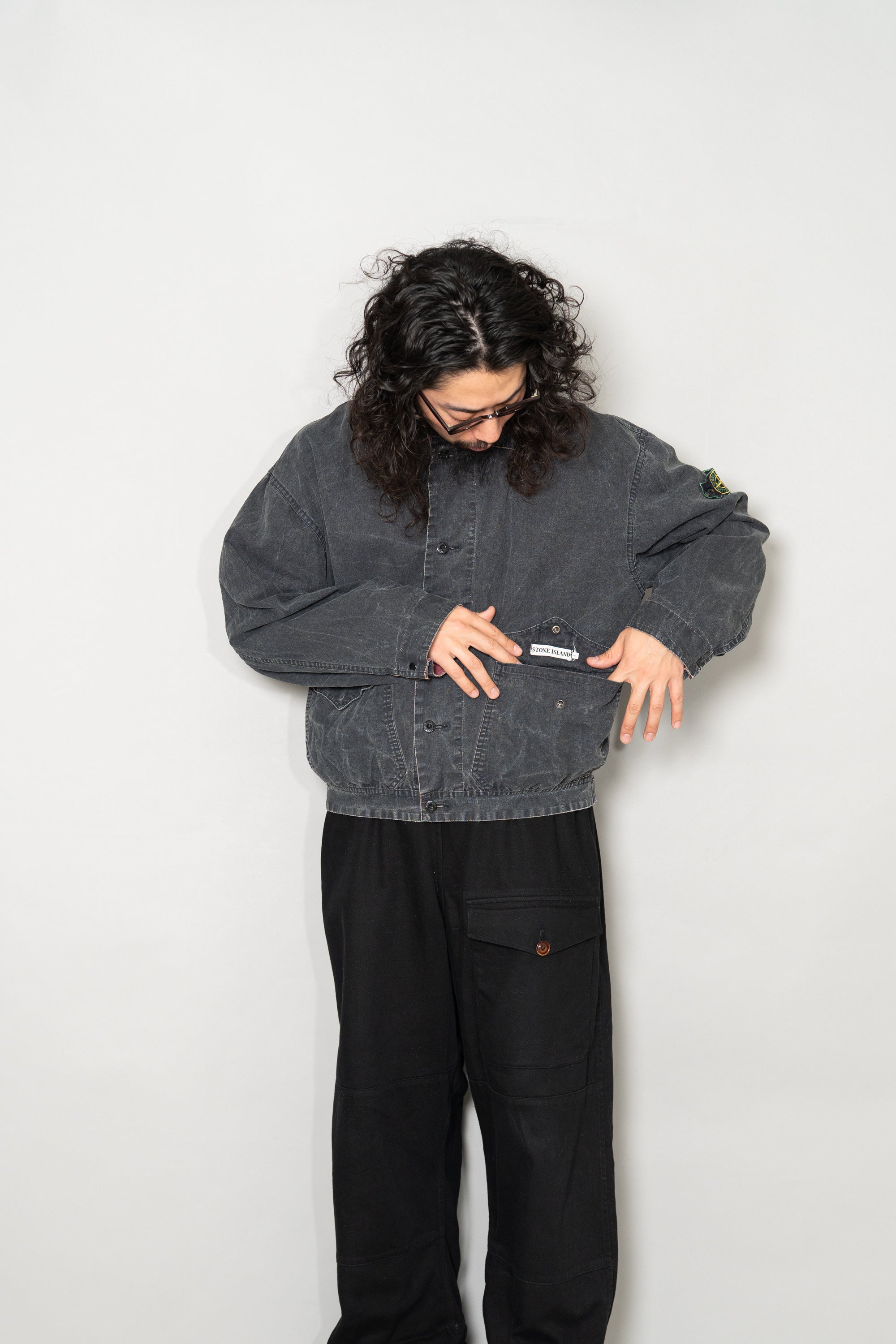 STONE ISLAND 90S Tela Stella Reversible Jacket – Maison ma Manière