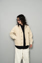 Made in ITALY GIORGIO ARMANI COTTON FLIGHT JACKET WITH CHINSTRAP
