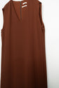 HERMES by Martin margiela Sleeveless Silk Dress