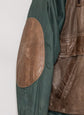 1990s GOANNA Leather & Nylon Boa Aviator Jacket