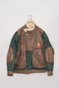 1990s GOANNA Leather & Nylon Boa Aviator Jacket